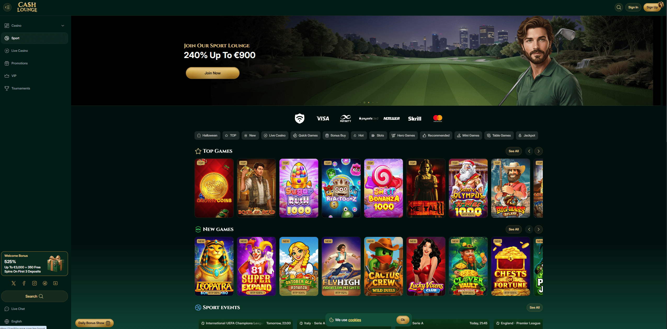 Cash Lounge Casino